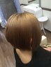 デザインカット＋カラーリタッチ＋ニュアンスストレート通常￥23.100→￥20.790