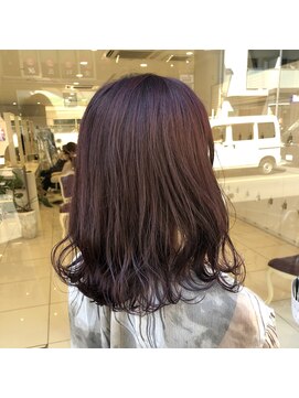 アッシュ 武蔵小金井店(Ash) *ブリーチなしでもできるカシスピンク*