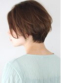 30代40代50代　大人かわいい　小顔　骨格美　ひし形ショート