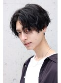 サイドグラデーション センターパート MEN'S HAIR スパイラル