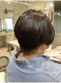 丸みショートボブ