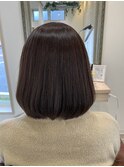 10代20代30代髪質改善トリートメント×ミディアムボブ