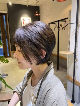 ヘア サロン ルート 幕張(Hair Salon ROUTE) 《大人可愛い》20代30代40代前下がり小顔ボブ [ROUTE幕張店]