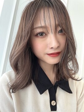 マイラグーン(MY LAGOON) 髪質改善・韓国・ショート・ベージュハイライトインナーカラー