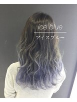 バトー(bAteAu)&nbsp;ブルー、シルバー、グラデーション、エクステ