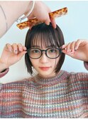 ショートボブ/ミニボブ/マッシュ/切りっぱなし/柏駅