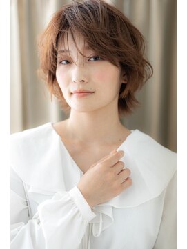 カバーヘア ブリス 大宮西口(COVER HAIR bliss) くせ毛風大人かわいいジェシカライツ外ハネボブウルフZ大宮!