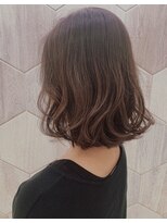 ビューティドレッセヤマノ 池袋パルコ(Beauty Dresse YAMANO) 【ボブ】【ハイライト】【グレージュ】【セミディ】なみ巻きボブ