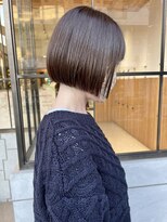 コードセブンス(Chord seventh)&nbsp;ミニボブ/ぷつっとボブ/ボブ/くすみベージュ/【大貫】