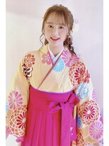 袖袴着付け＋フルメイクヘアセット