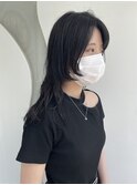 【高椋】前髪なしロングウルフ
