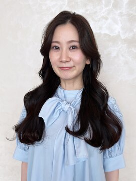 アイティーバイアルバム 松戸店(IT by ALBUM) ヨシンモリ_グレーベージュレイヤーロング前髪パーマ_9512