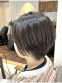 【ADORE 横浜】大人くびれショート×オリーブアッシュブラウン