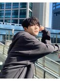 メンズ韓国カットダウンパーマ
