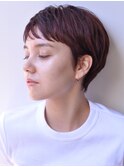 ショートパーマショートカット前髪あり前髪なし20代30代40代