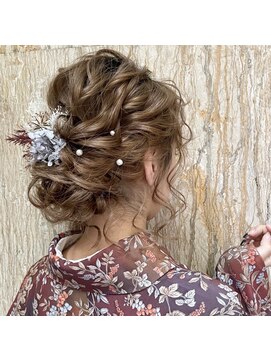 シャルメ 池袋(CHARMER) 袴でも可愛い☆ゆるふわ!シニヨン