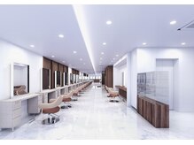 アッシュ 大宮店(Ash)の雰囲気（清潔感のある店内♪Wi-Fi完備タブレットでの雑誌提供（大宮））