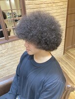 トータルビューティーサロン プリエ(prier)&nbsp;アフロ安藤　メンズパーマ/メンズカット