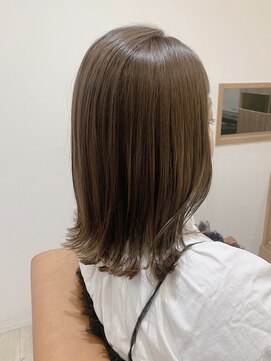 リール ヘアー 箱崎店(rire hair) 透け感グレージュ