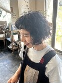 ショートボブパーマ