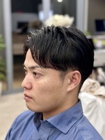 レヴィア(REVIA)&nbsp;メンズ刈り上げツーブロック七三メンズカット