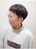 30代・40代・50代におすすめ　ベリーショート×ピンク