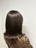 【人気No2】似合わせカット+透明感カラー+4stepトリートメント￥11000