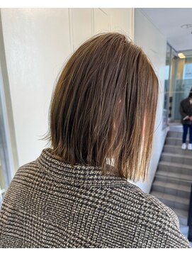 ジュール 金沢(Joule) ブリーチなしダブルカラー/オリーブベージュ