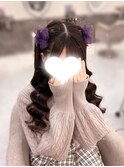 編み上げハーフツイン【クランソア】ヘアメ/ヘアセット