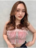 レイヤー/ネビージュ/韓国ヘア/イメチェン/縮毛矯正/中野/