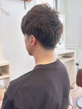 ランデ(RANDE) men'sメンズカットツーブロビジネス大人マッシュ30代40代50代