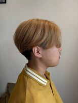 ヘアーワークス ボナ(HAIR WORKS bona.)&nbsp;個性×トレンド溢れる◎ハイトーンマッシュ/ブリーチ/Wカラー