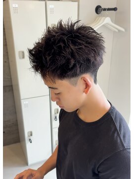 メンズギフト(men's GIFT) メンズスパイキーショートメンズショートツーブロック刈り上げ