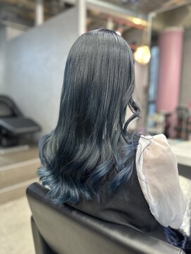 ジュエム(jouerm) ブリーチ一回でできちゃうネイビーブルー♪