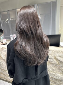 ロンドメリア 天神大名店(Lond Melia) ★小顔黒髪クラゲヘアーオリーブグレーココアベージュ髪質改善★
