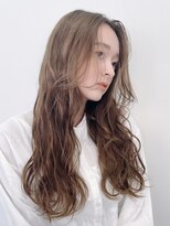 ノイ(noi) 髪質改善トリートメントミルクティーベージュカラーくびれヘア