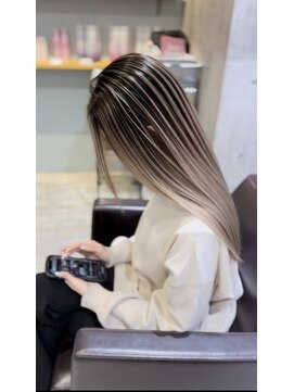 西宮/バレイヤージュ/ハイライト/西宮