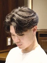 ザバーバー 渋谷(THE BARBER)&nbsp;短髪フェード+フェザーパーマ