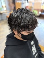 ブランクバイスカイ(Blank by SKY) 波巻きラウンドマッシュウルフ