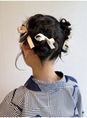 丸顔/卵型/顔型別ヘアスタイル/ヘアセット/結婚式/韓国/小顔