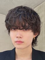 フィフスパーク(fifth PARK)&nbsp;緩めシャドウパーマのラウンドマッシュウルフ◎