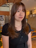マッシュ アドベ 八戸ノ里(MASHU ADOBE)&nbsp;ワンカールで決まるレイヤーカット☆
