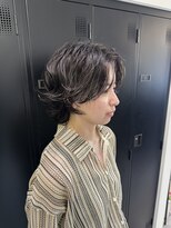 ユニックウメキタ(unique UMEKITA) ニュアンスパーマで作るショートパーマ