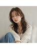 【ゆるふわ艶再生】カット+根元ストレート+毛先デジタルパーマ+うる艶4stepTR