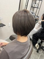 バセット バイ アルター 鎌取店(basset by aL-ter)&nbsp;ハッシュカット/グレージュ/ツートンカラー/鎌取