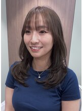 チップ タップ 成増店(tip top)&nbsp;ナチュラルストレートナチュラルでお手入れ簡単セミロング