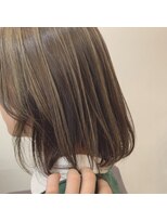 アン シュシュ(un chouchou)&nbsp;ハイライト×ベージュ