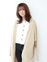 アビエクレール 河内花園(abije claire)&nbsp;抜け感たっぷりなリラクシーミディ★20代30代50代 髪質改善