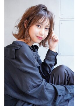 ケイト(kate) [kate] 大宮 ココアブラウン×ハネ感ミディ