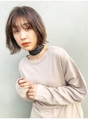 【unami】ボブパーマ×大人カジュアル　澤田杏奈
